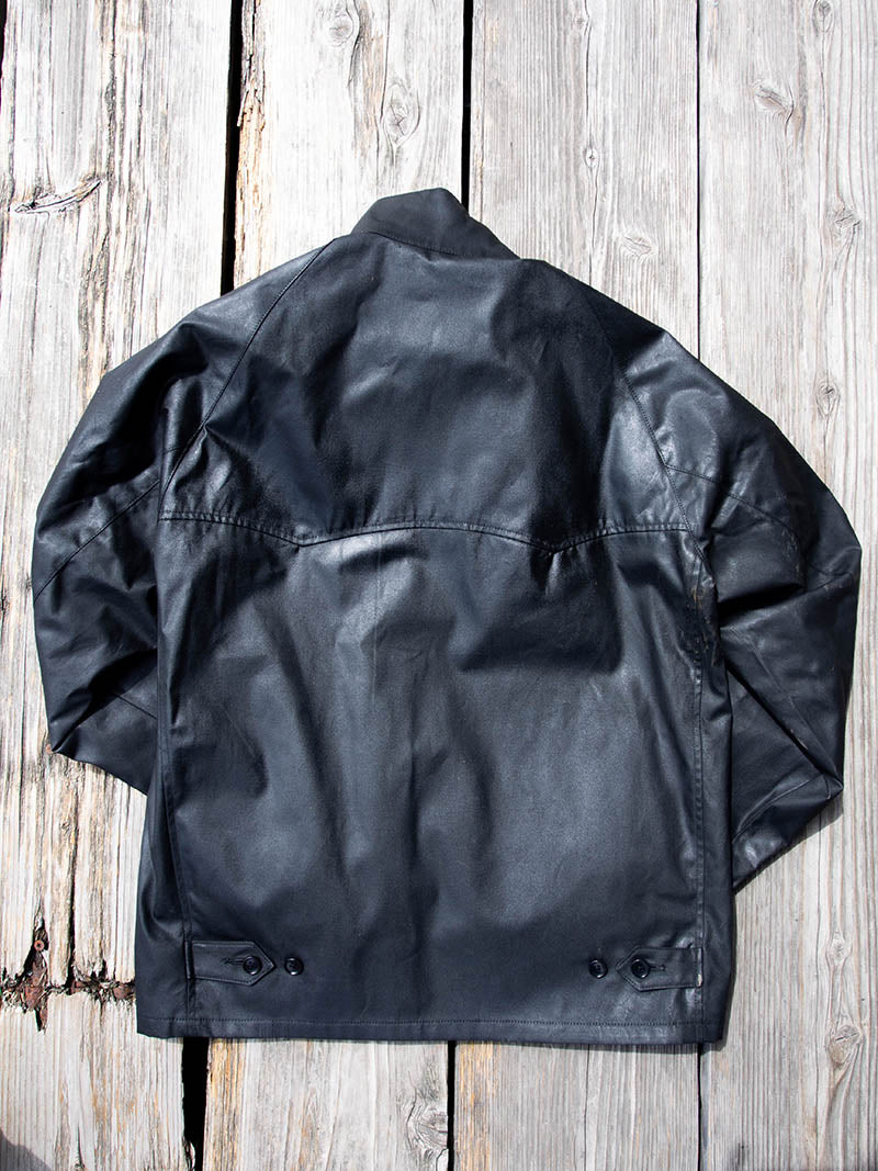 ACV-WX06 WAXED COTTON HARRINGTON JACKET