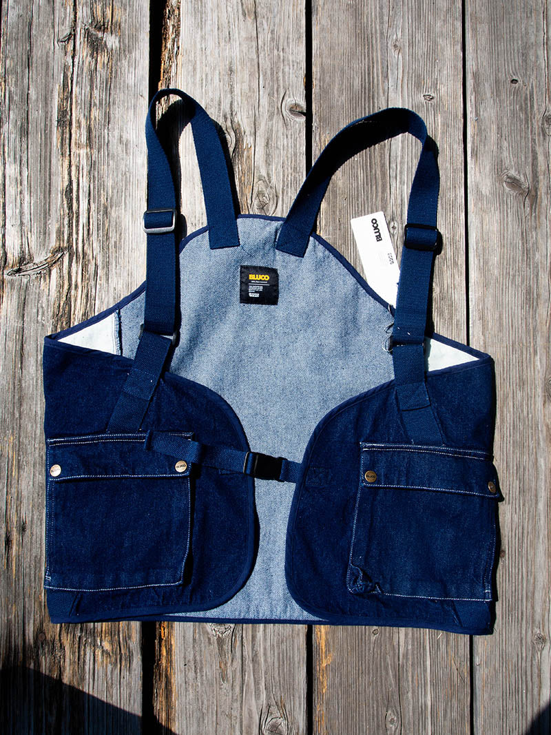 12oz DENIM UTILITY VEST