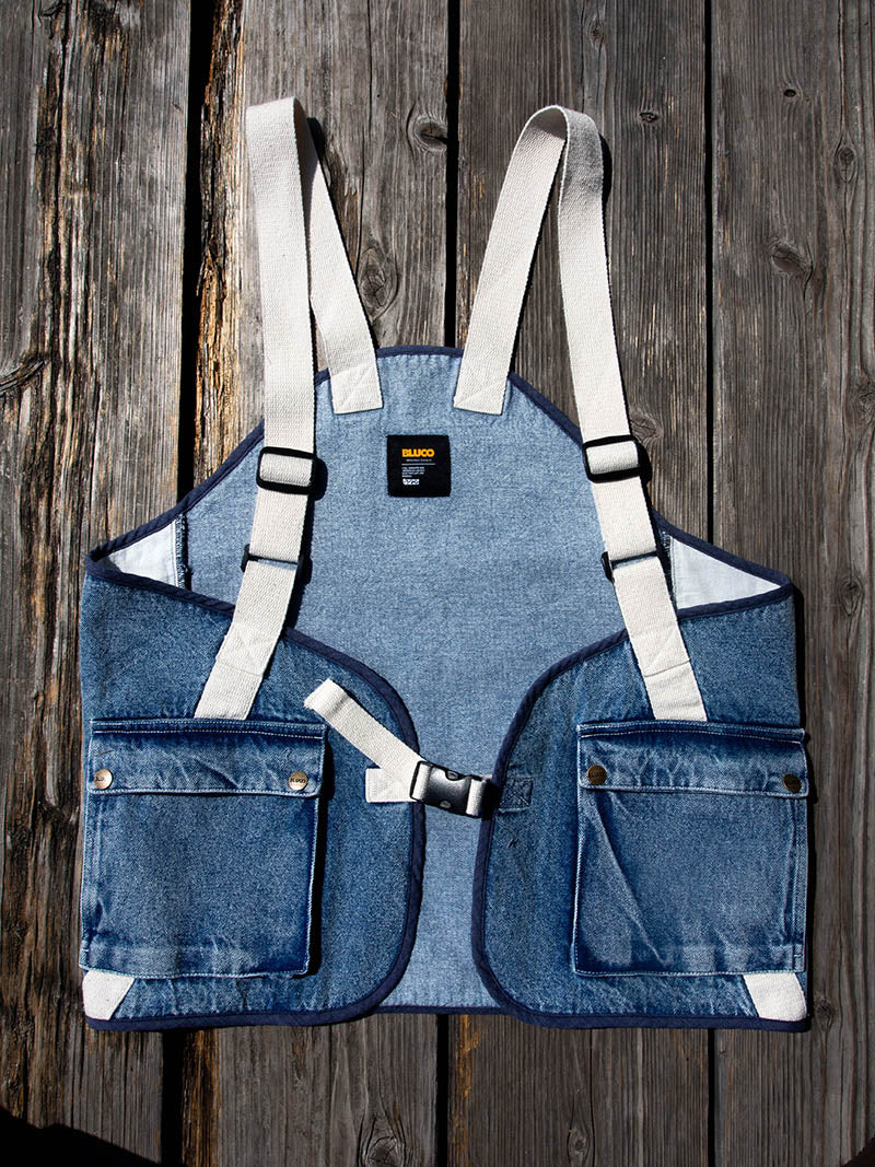 12oz DENIM UTILITY VEST