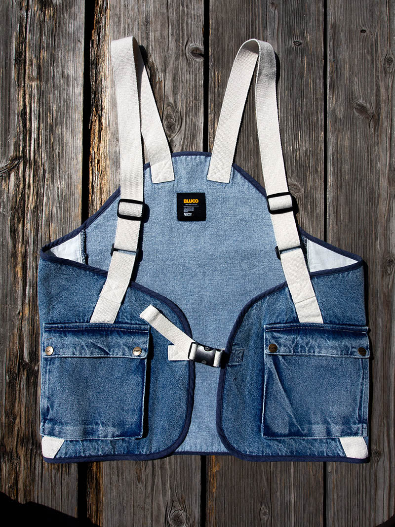 12oz DENIM UTILITY VEST
