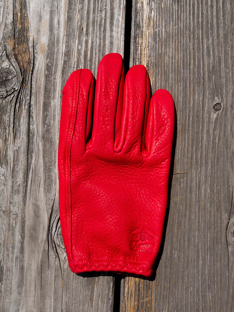 Deer Utility Glove Shorty -Red-