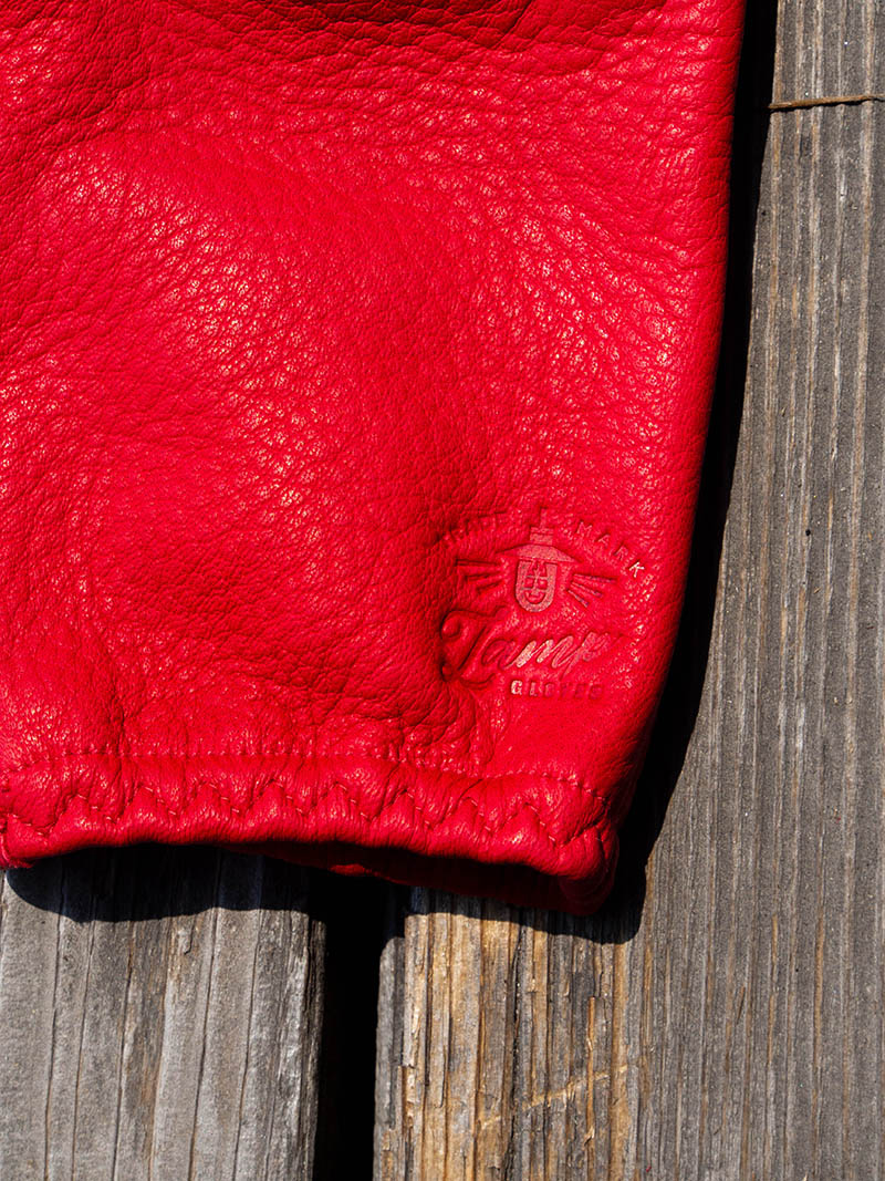 Deer Utility Glove Shorty -Red-