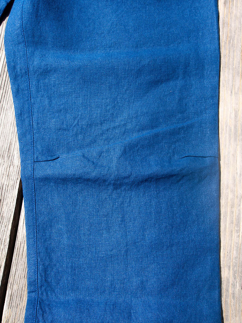 FWP Trousers, French Blue Linen