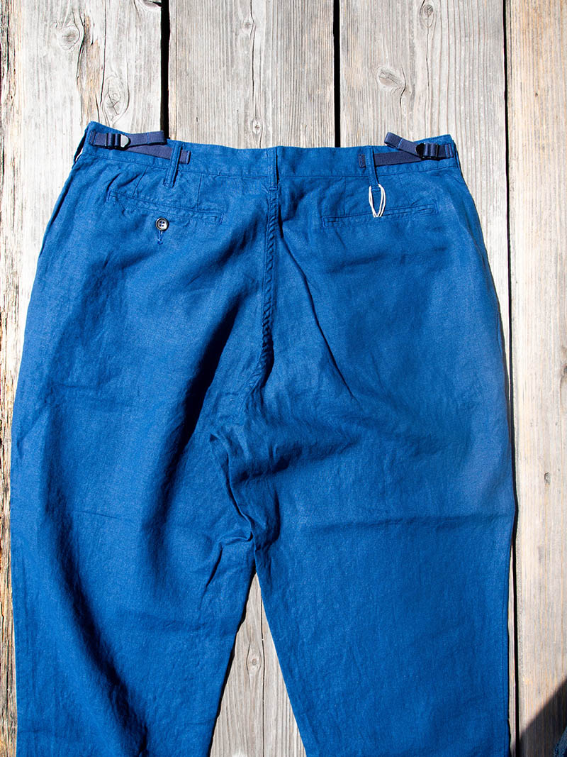 FWP Trousers, French Blue Linen