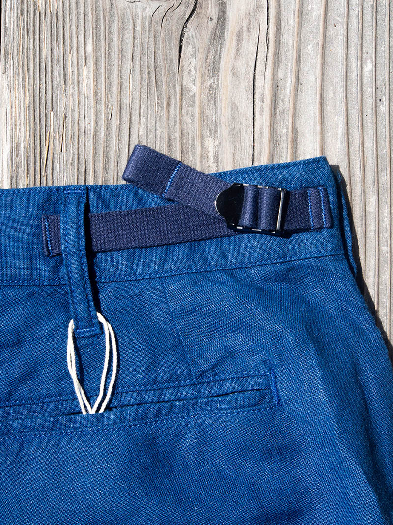 FWP Trousers, French Blue Linen