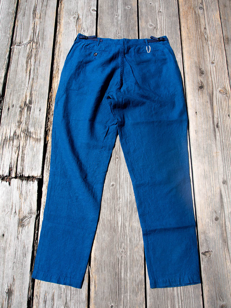 FWP Trousers, French Blue Linen