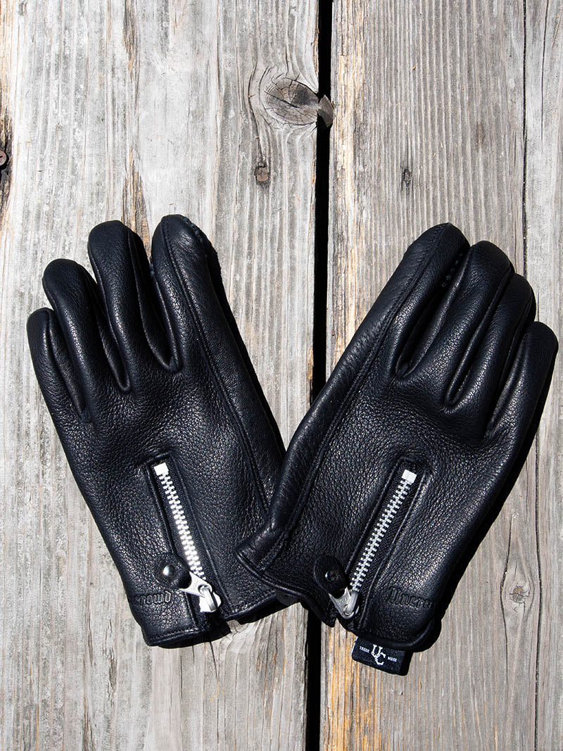 DEERSKIN ZIPPER GLOVE