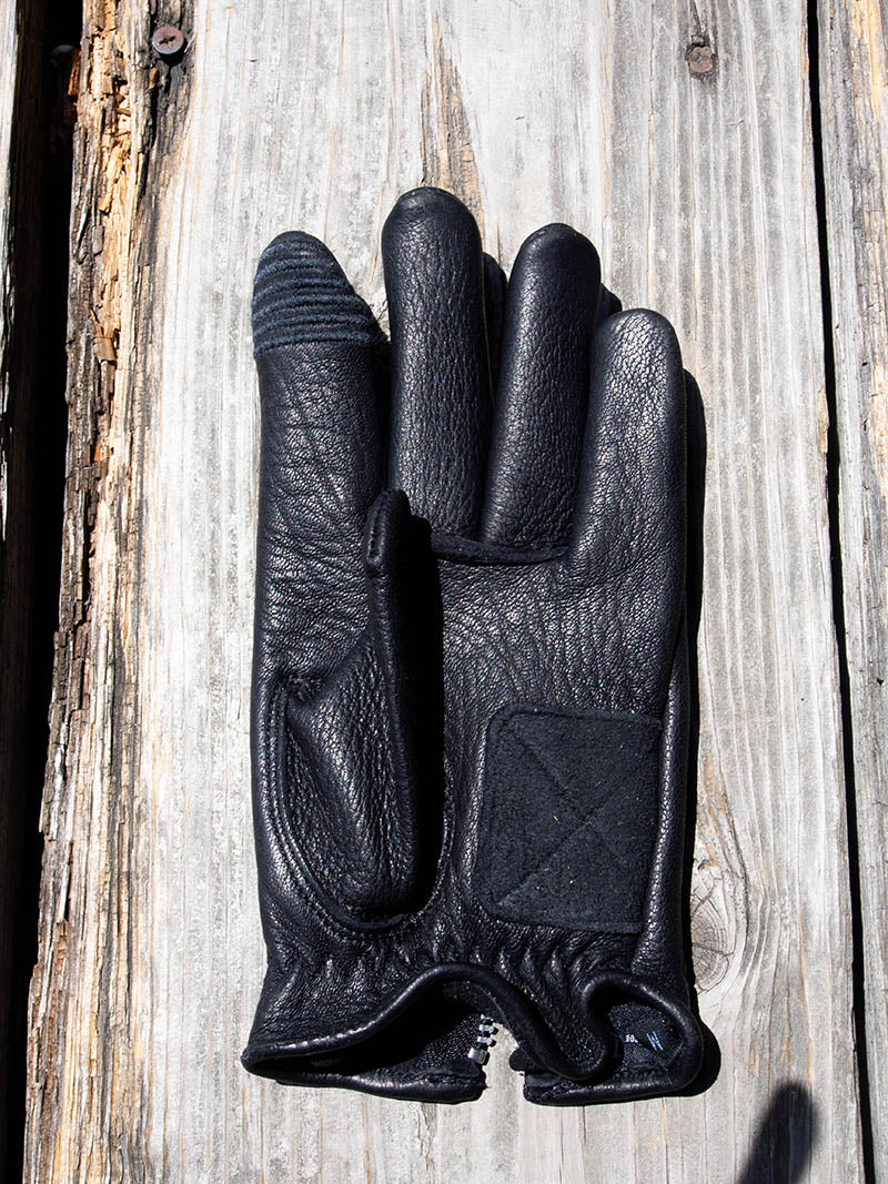 DEERSKIN ZIPPER GLOVE