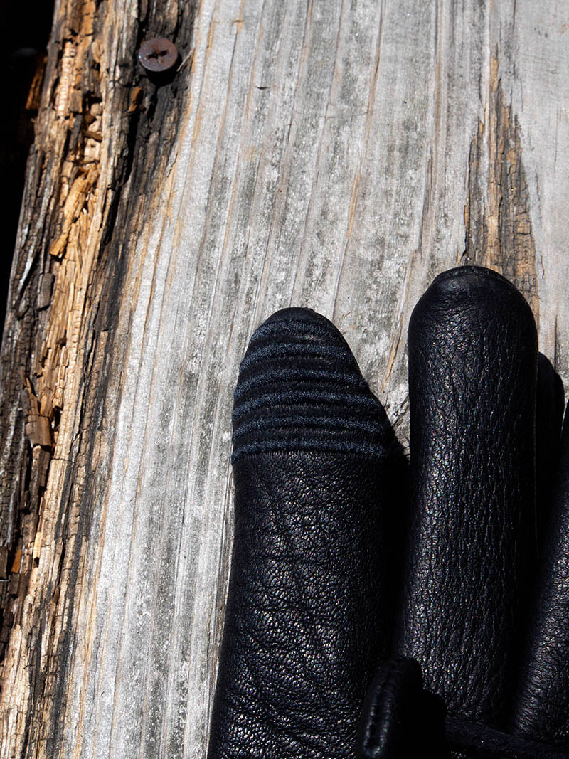 DEERSKIN ZIPPER GLOVE