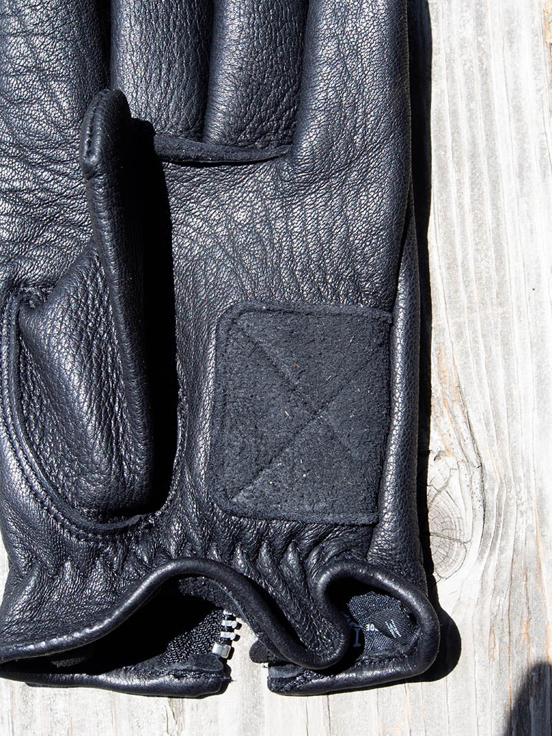DEERSKIN ZIPPER GLOVE