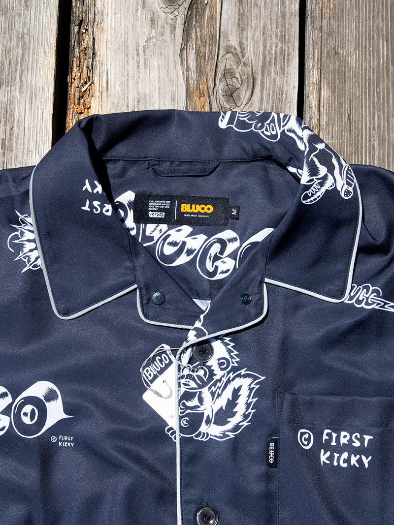 POOLSIDE SHIRT S/S -Tattoo-