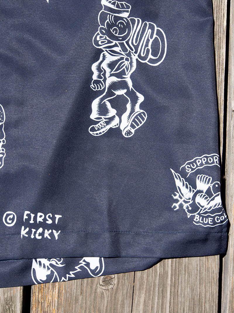 POOLSIDE SHIRT S/S -Tattoo-