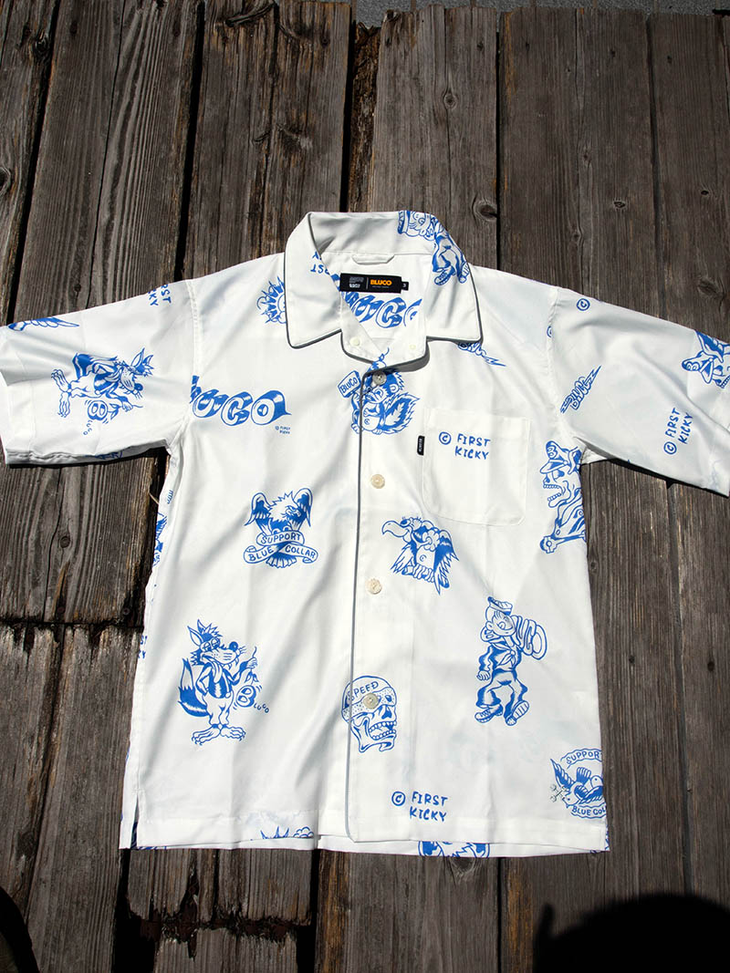 POOLSIDE SHIRT S/S -Tattoo-