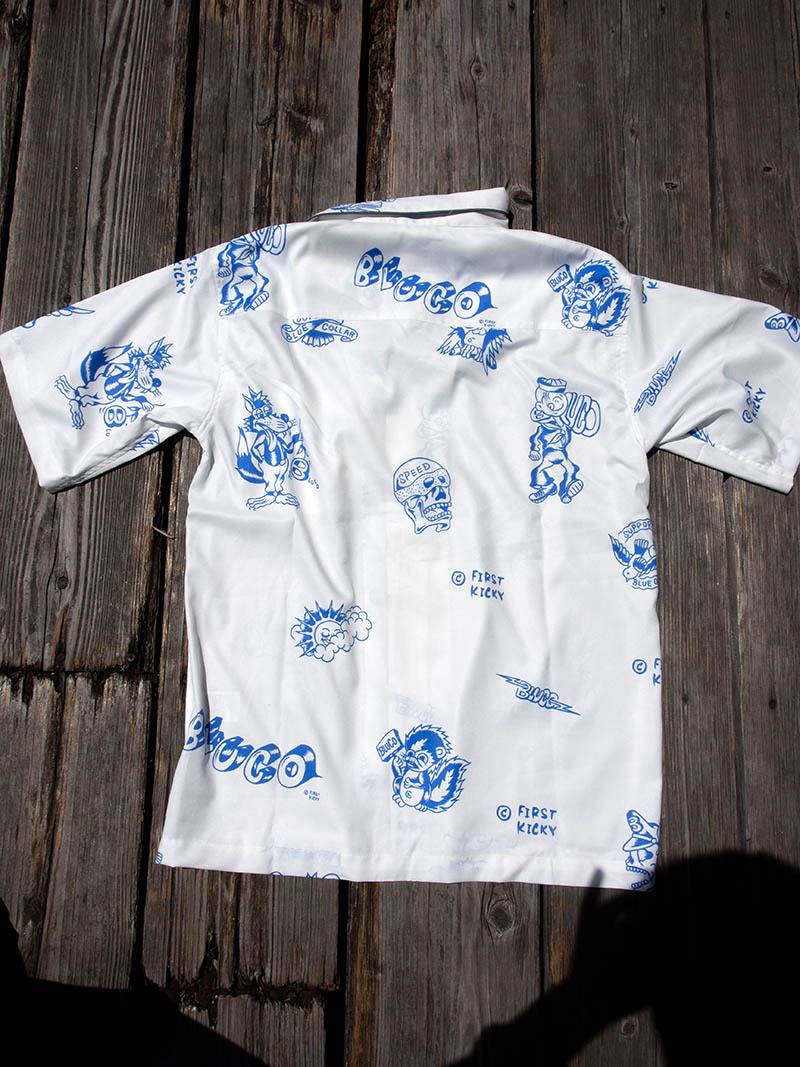 POOLSIDE SHIRT S/S -Tattoo-