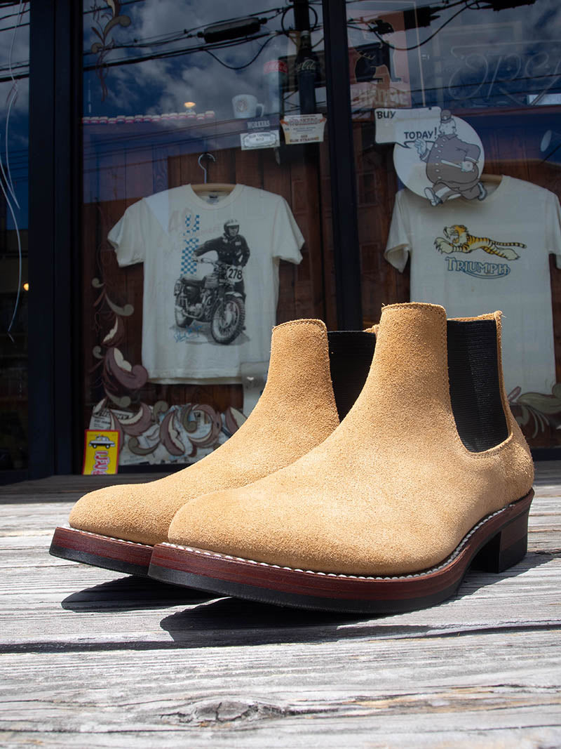 AB-03SS-ST STEER SUEDE CHELSEA BOOTS