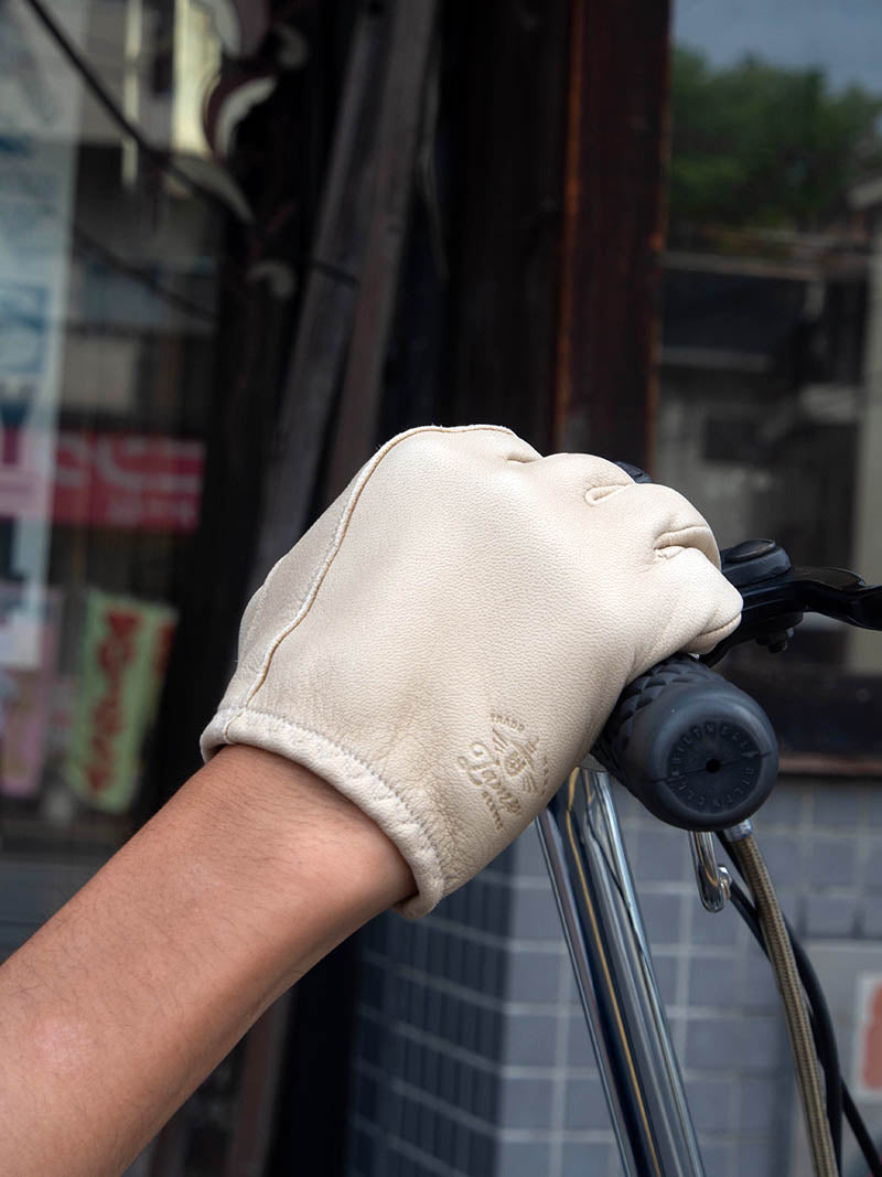 Deer Utility Glove Shorty -Greige-