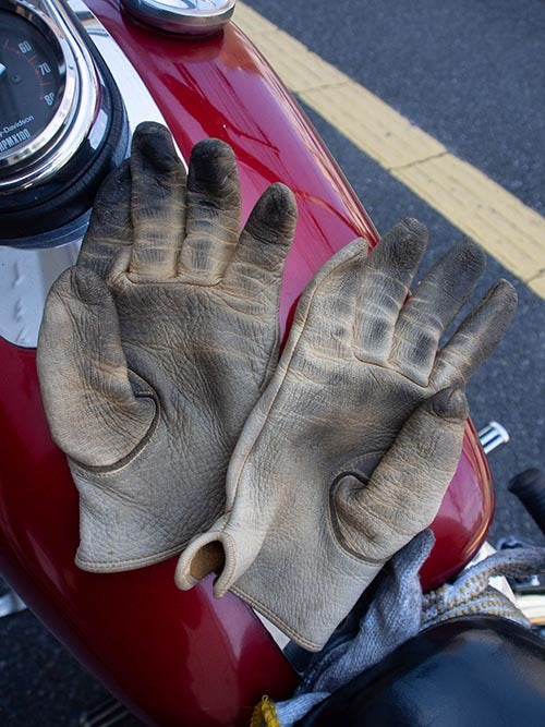 Deer Utility Glove Shorty -Greige-