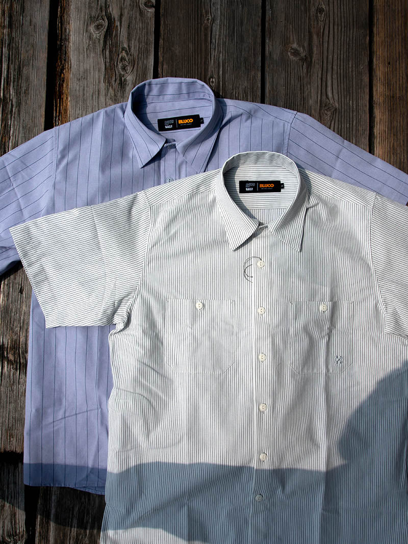 STANDARD STRIPE WORK SHIRT S/S