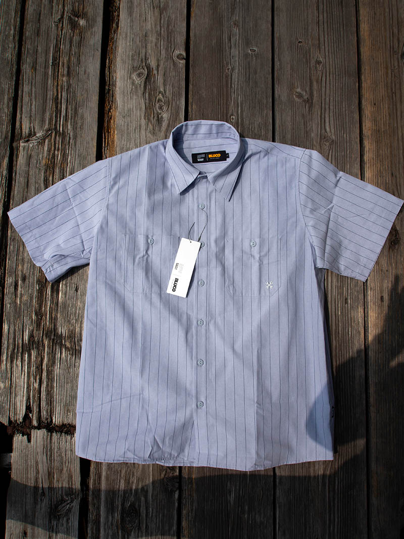STANDARD STRIPE WORK SHIRT S/S