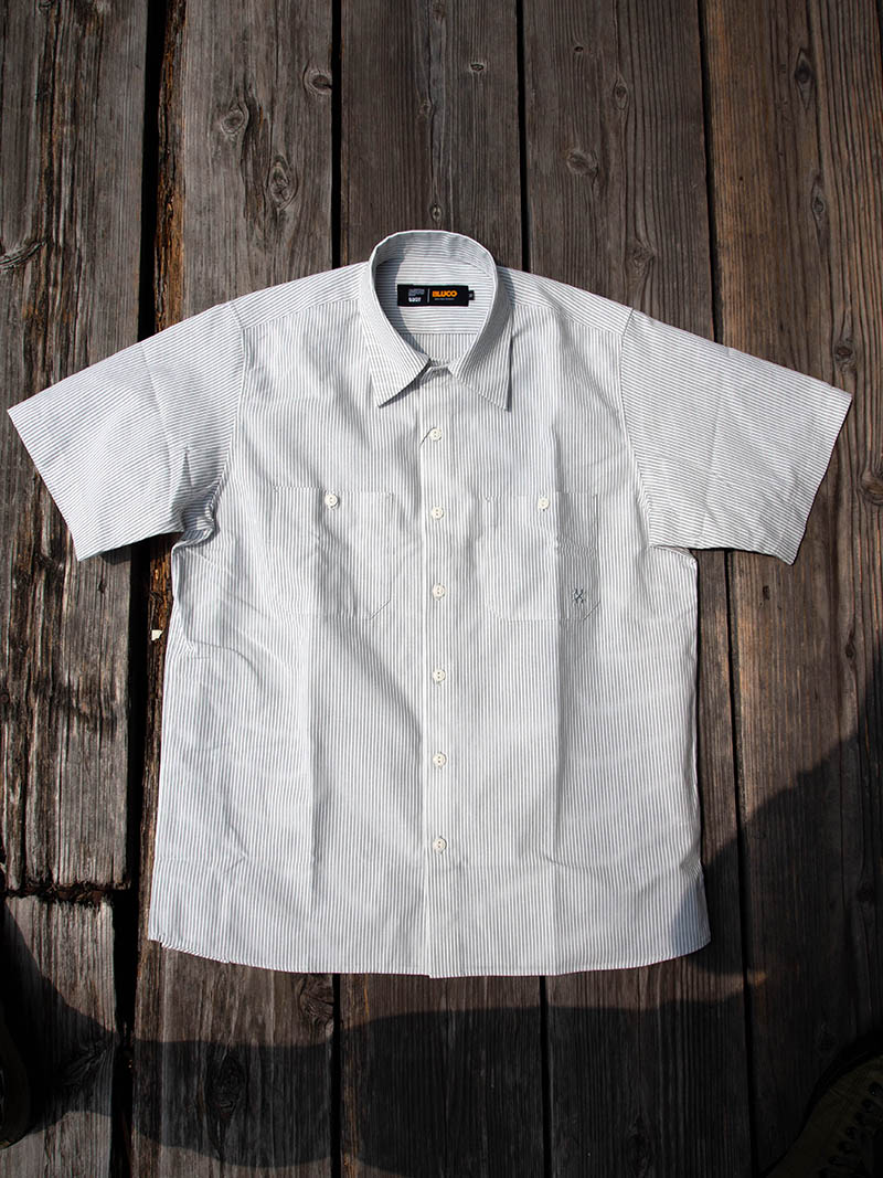 STANDARD STRIPE WORK SHIRT S/S