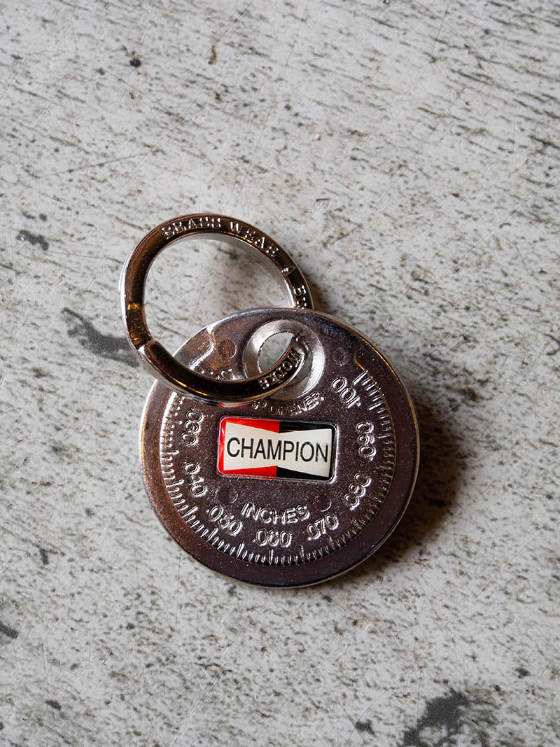 N.O.S. Champion Plug Gap Gauge Key Holder