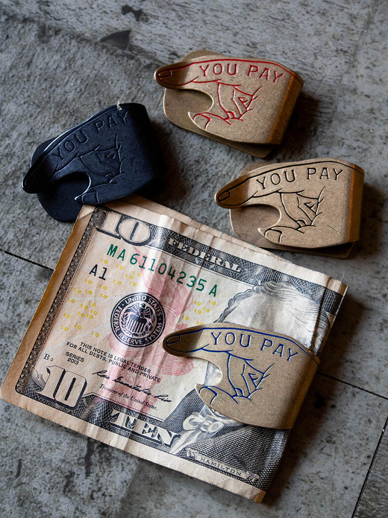 BW You Pay Money Clip