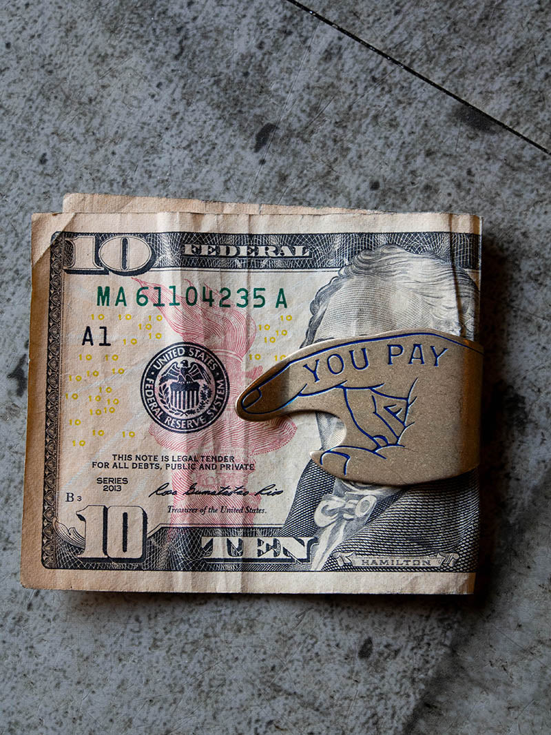 BW You Pay Money Clip