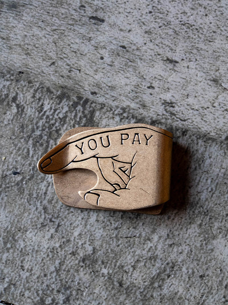 BW You Pay Money Clip