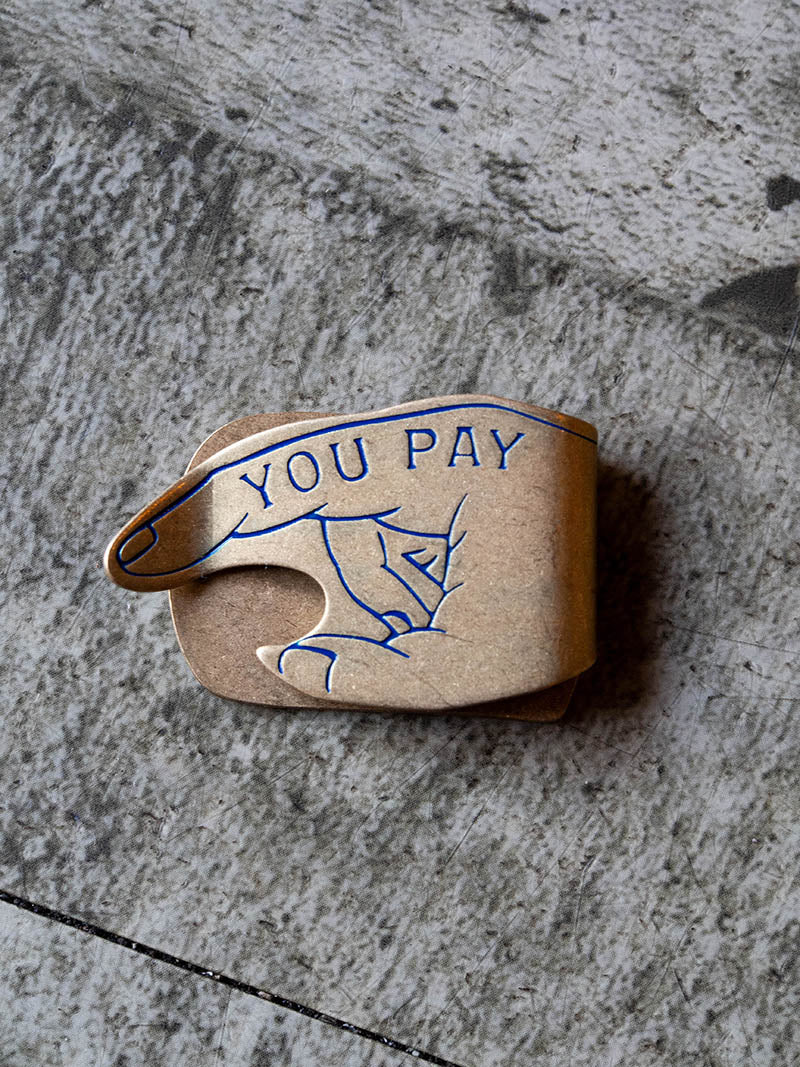 BW You Pay Money Clip
