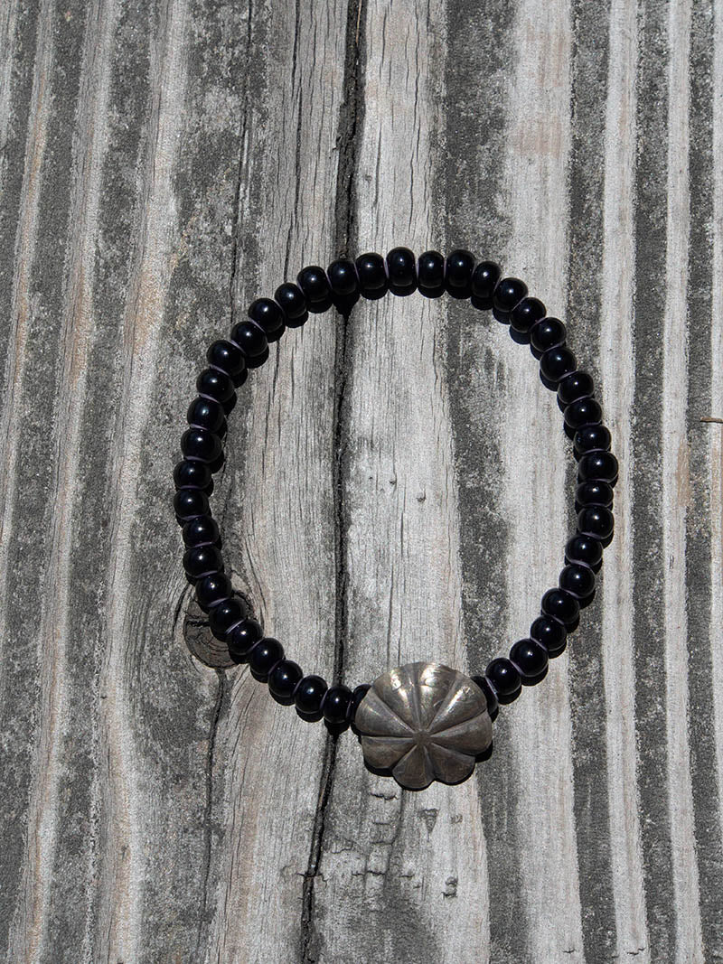 BW Mercury Dime Beads Bracelet Concho