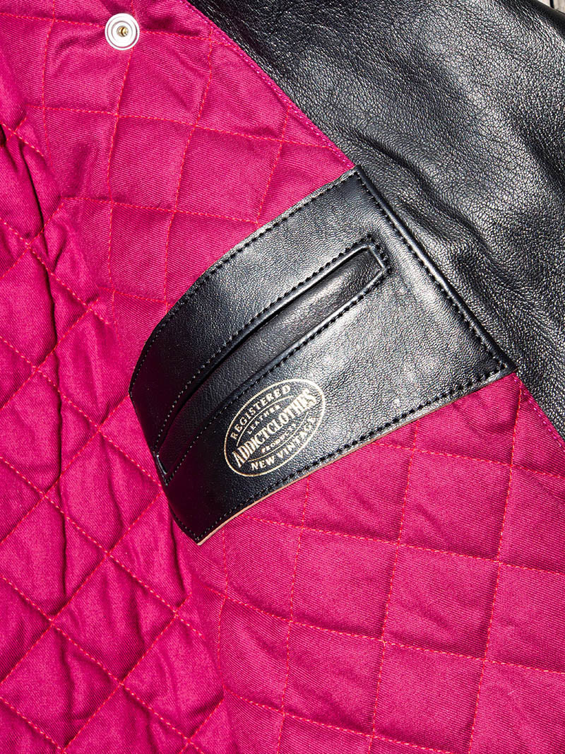 AD-02L SHEEPSKIN DOUBLE RIDERS JACKET -Long Type-
