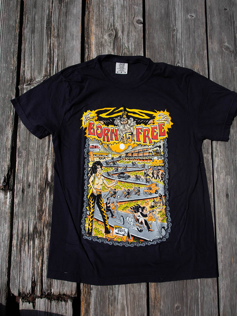 BORN FREE 15th Official Tee