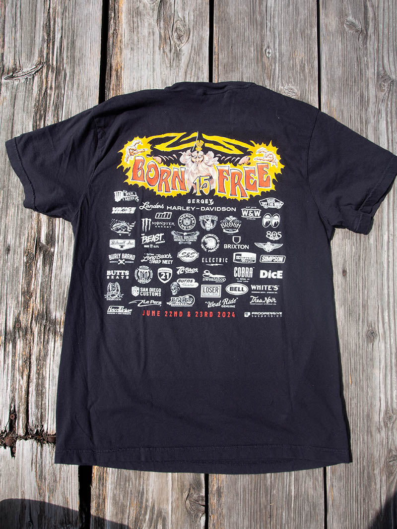 BORN FREE 15th Official Tee