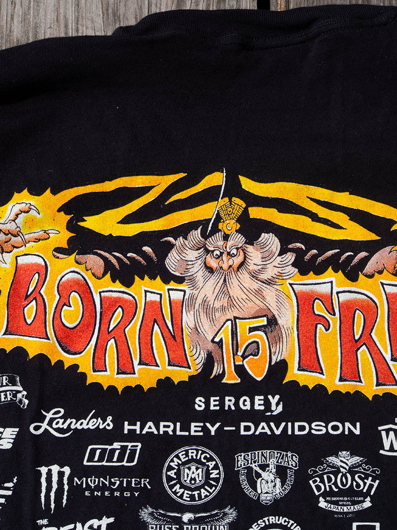BORN FREE 15th Official Tee