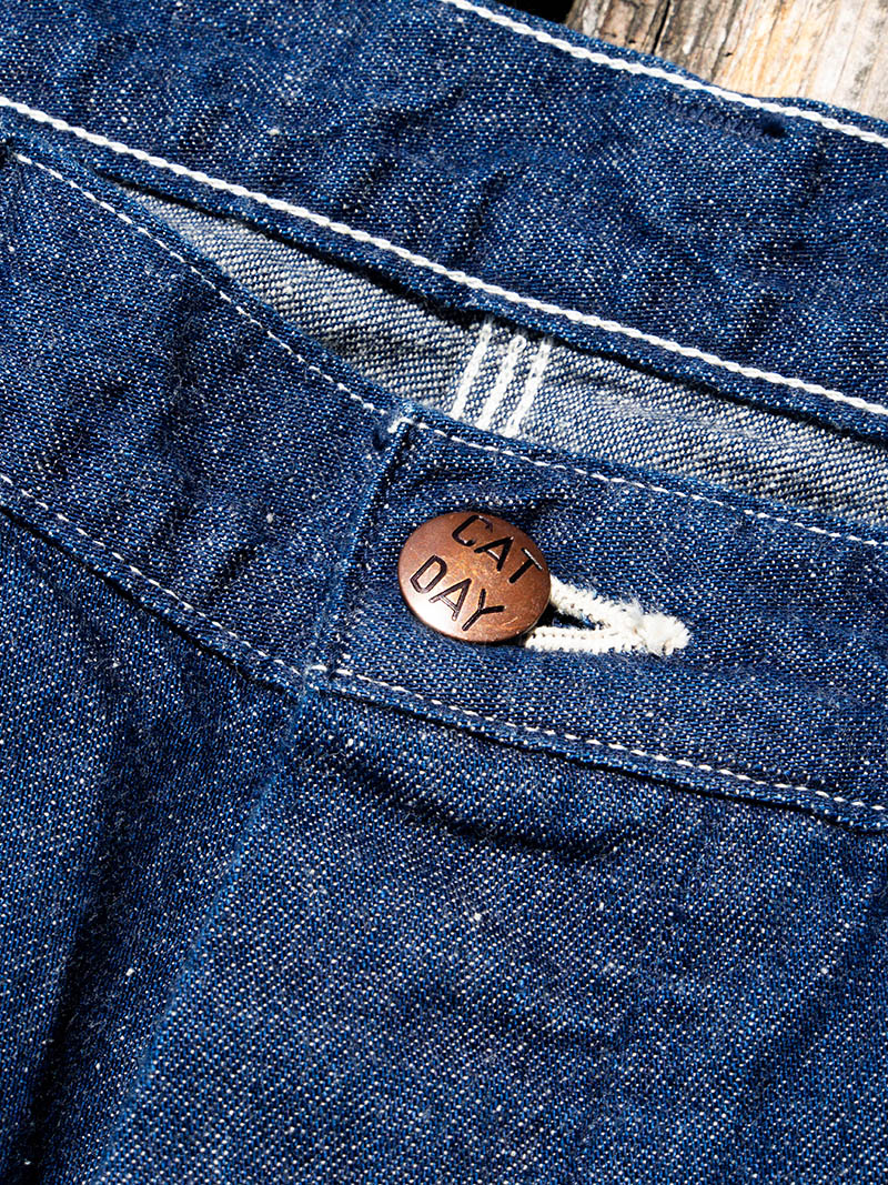 CAT DAY Painter Pants, 9.5 oz Indigo Denim