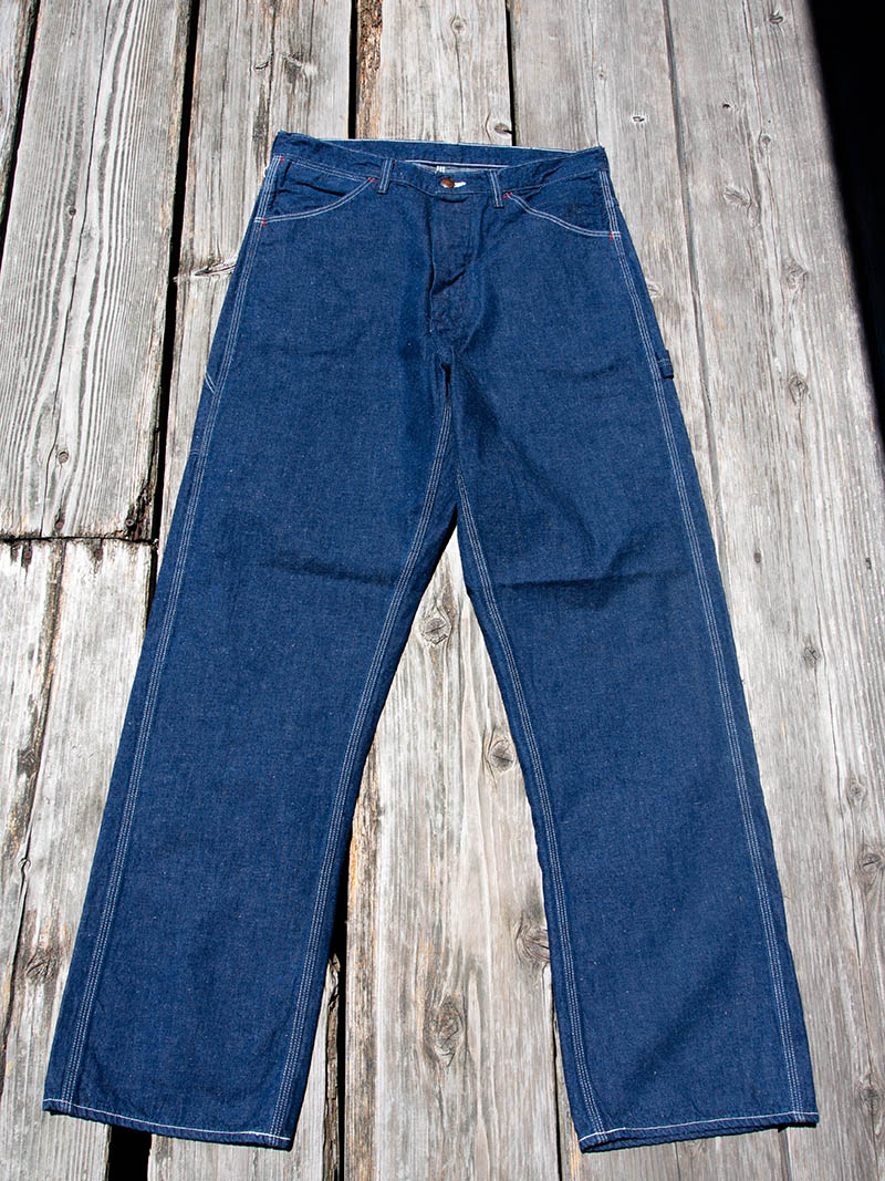 CAT DAY Painter Pants, 9.5 oz Indigo Denim