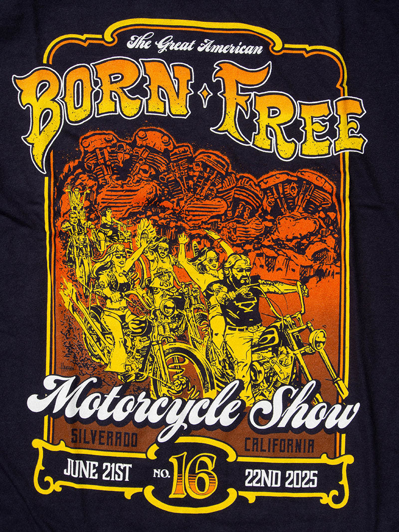 BORN FREE 16th Official Tee