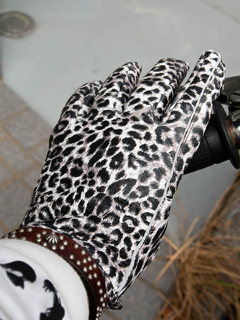Deer Utility Glove Mid -White Leopard-