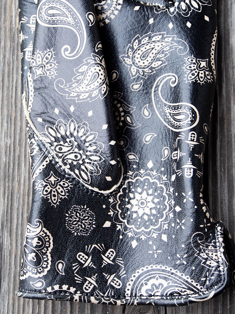 Deer Utility Glove Standard -PAISLEY BLACK-