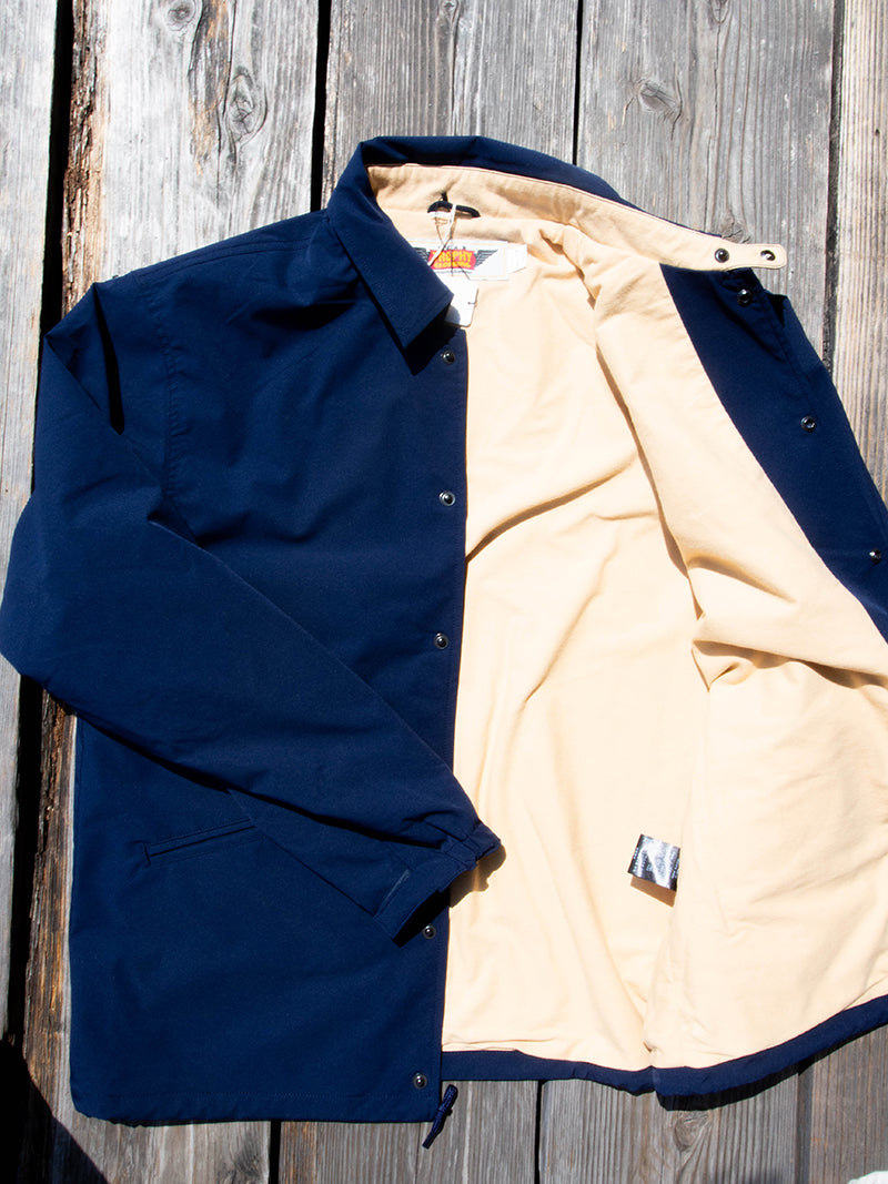Box Logo Warm Up Jacket -Navy-