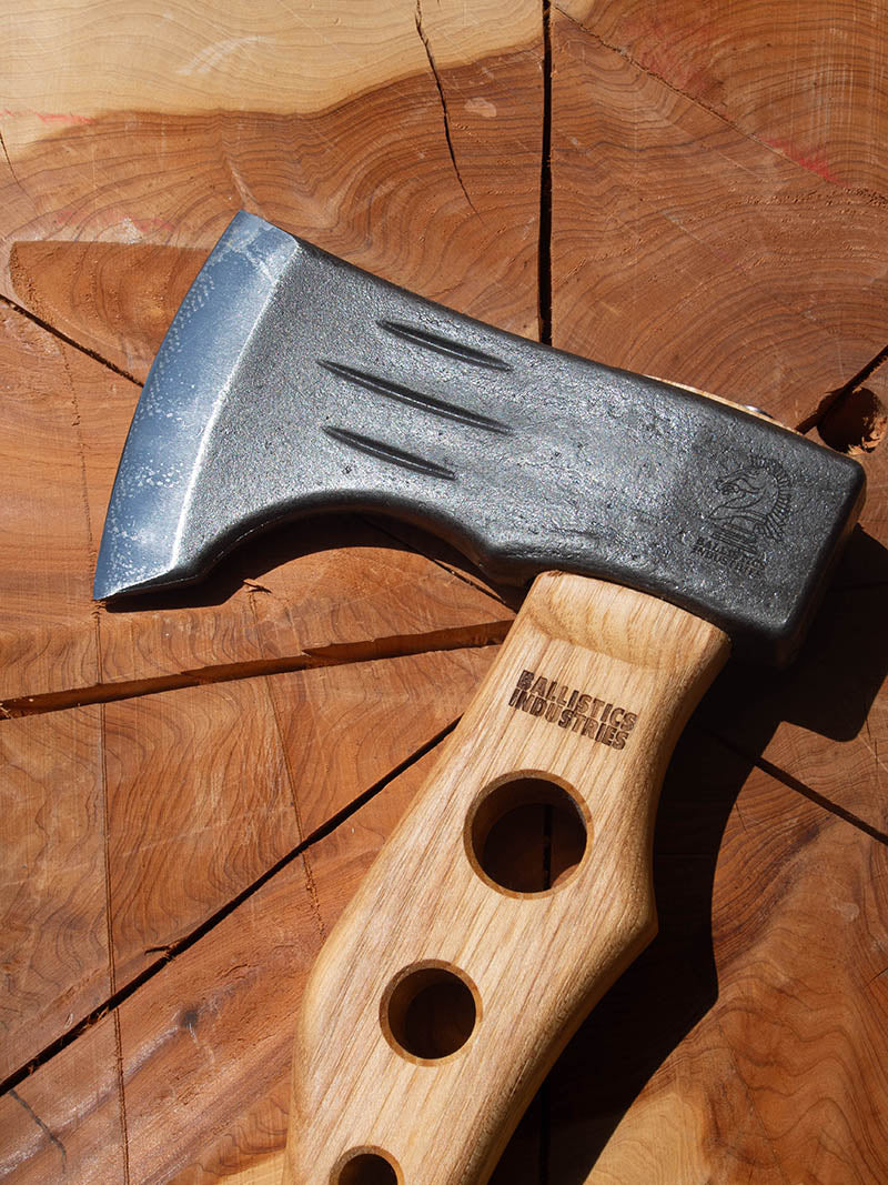 DRILLED HAND AXE Ⅱ -Hickory-