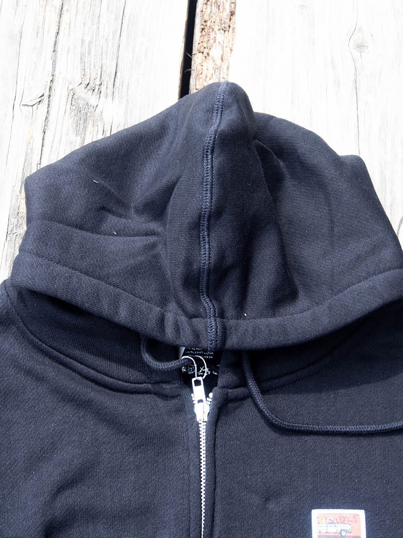 Heavy Pile Sweat Zip Hoodie -Difference-