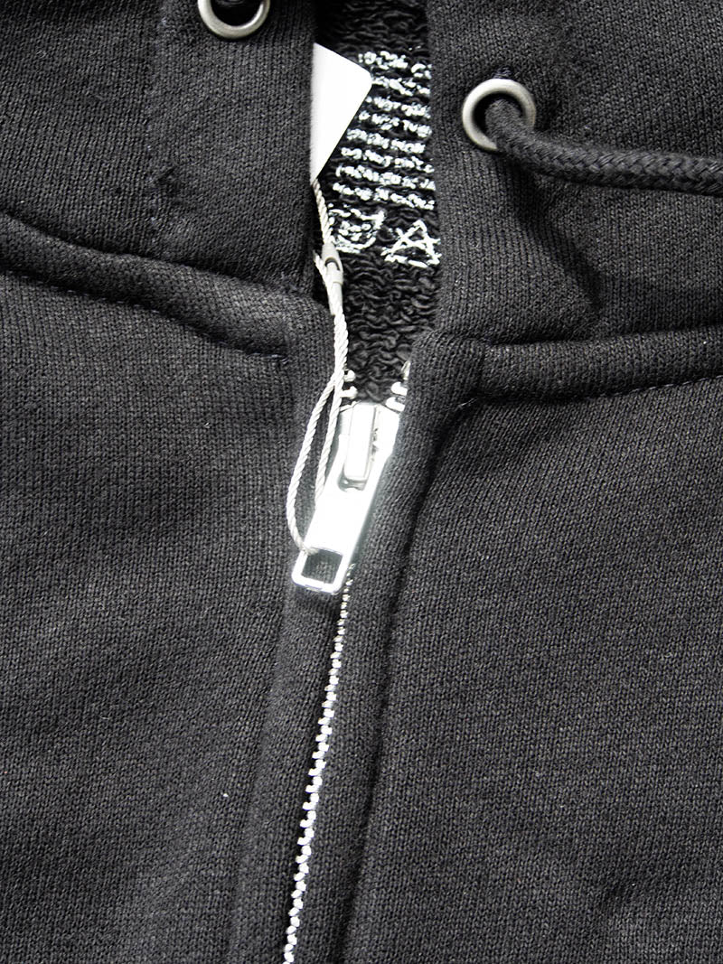 Heavy Pile Sweat Zip Hoodie -Difference-
