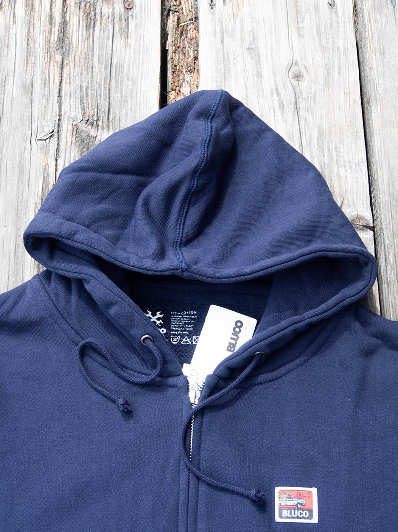 Heavy Pile Sweat Zip Hoodie -Difference-