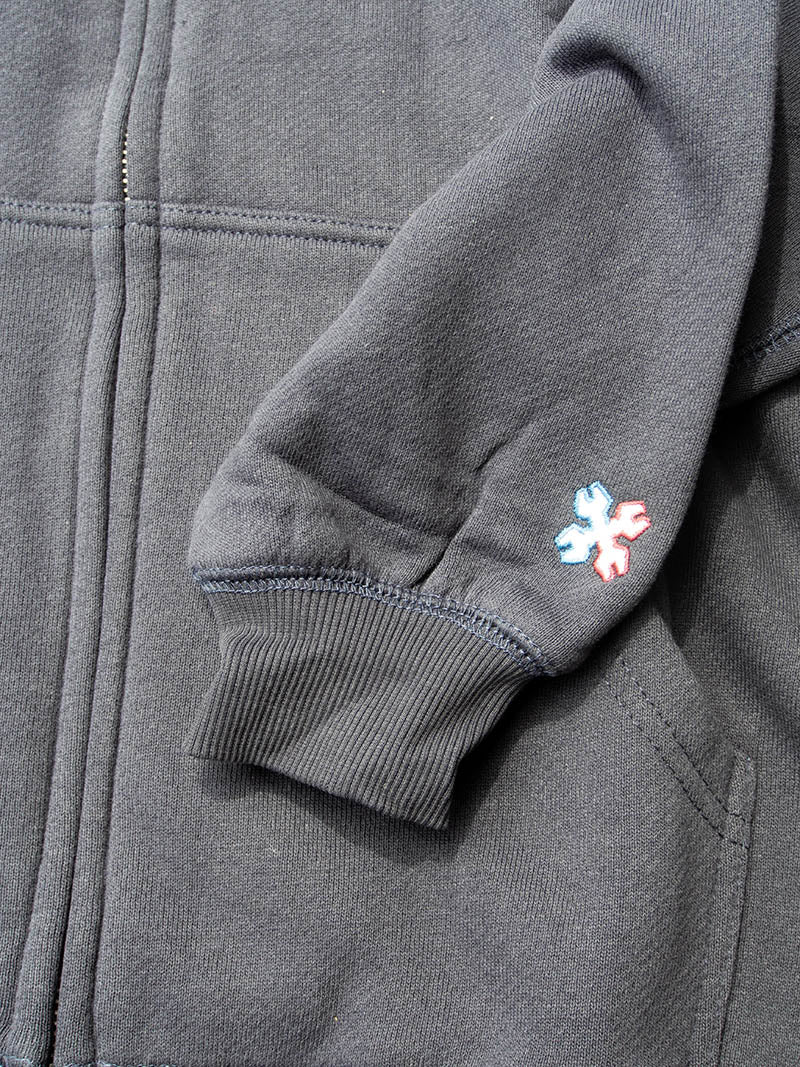 Heavy Pile Sweat Zip Hoodie -Difference-