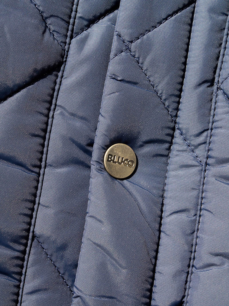 Rib Collar Quilting Vest