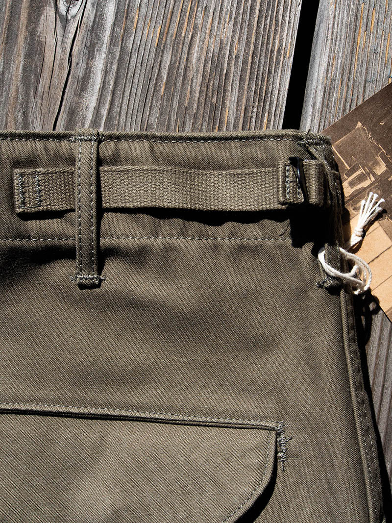 M65 Trousers, Cotton Nylon Sateen, OD