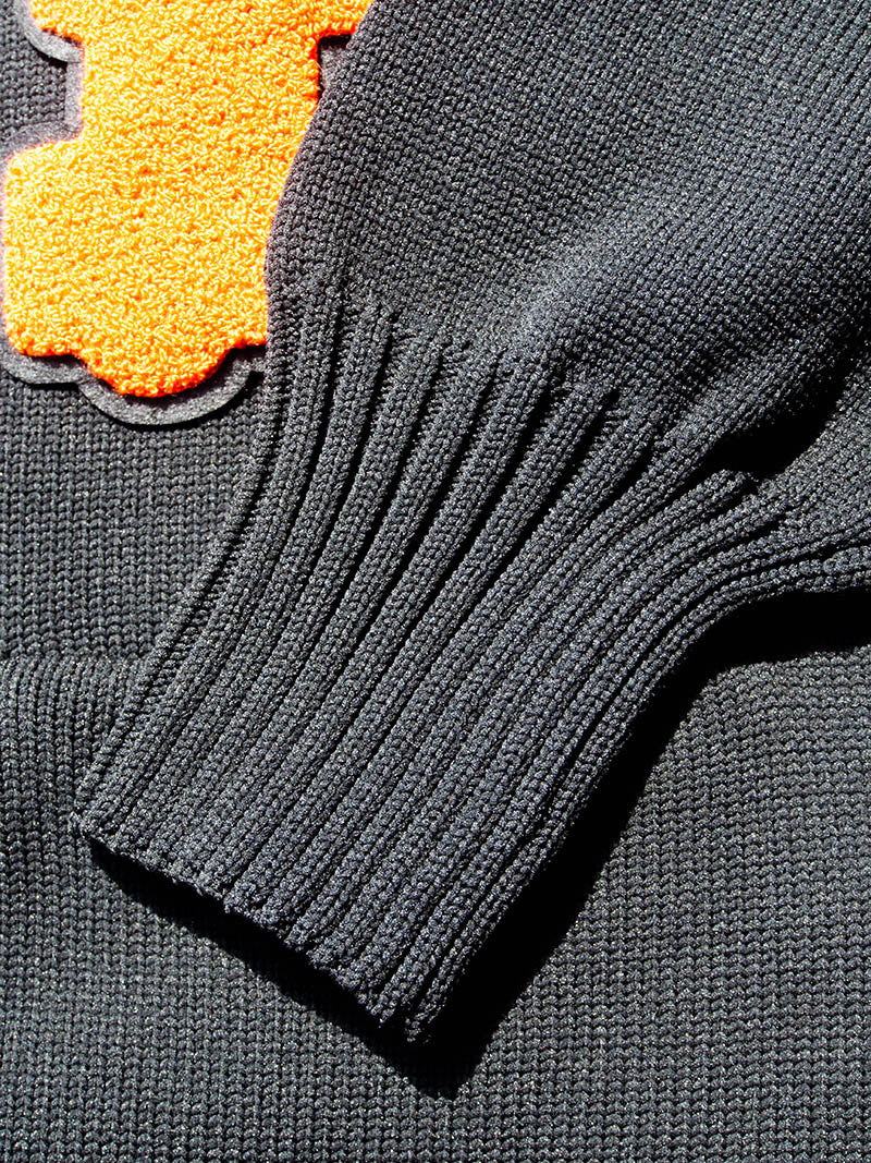 Lettered Cardigan