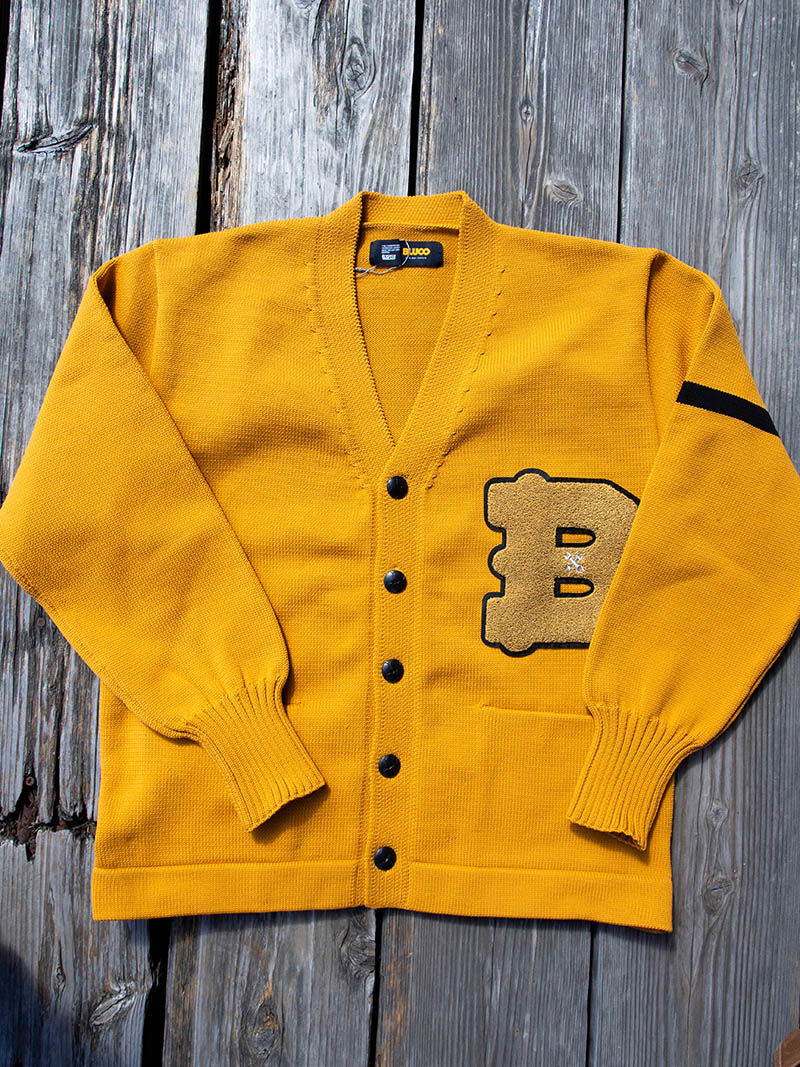 Lettered Cardigan