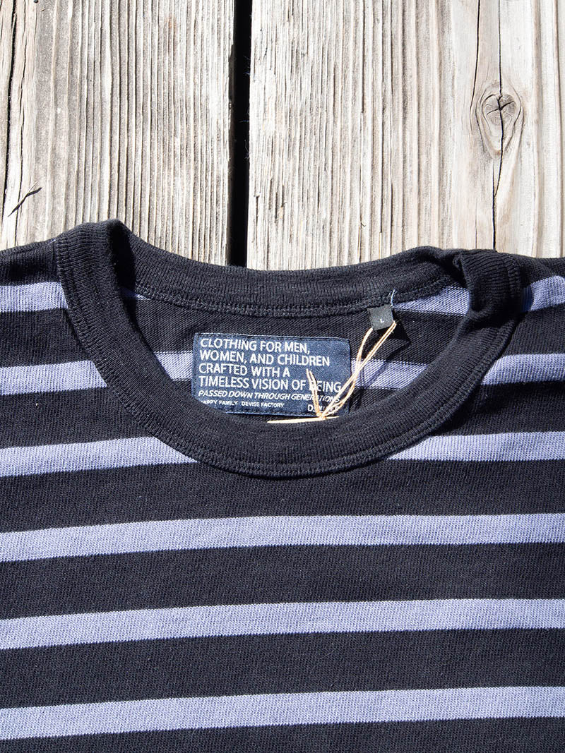 Cotton Relax L/S Border Tee